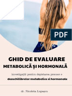 evaluare metabolic si hormonal
