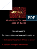 Mise en Scene: Introduction To Film Language 1