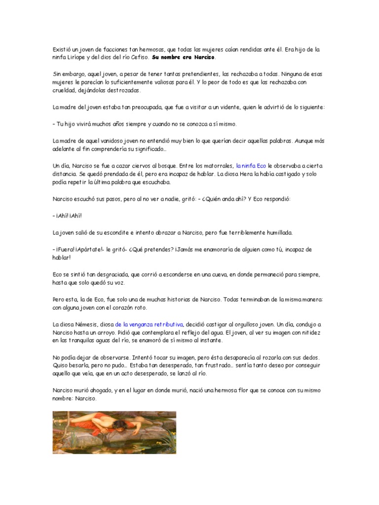 Narciso Pdf Poesía
