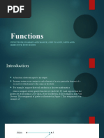 Lecture 2 Functions