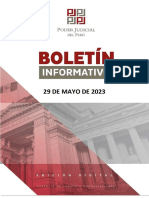 Boletín Informativo (29-05-23)