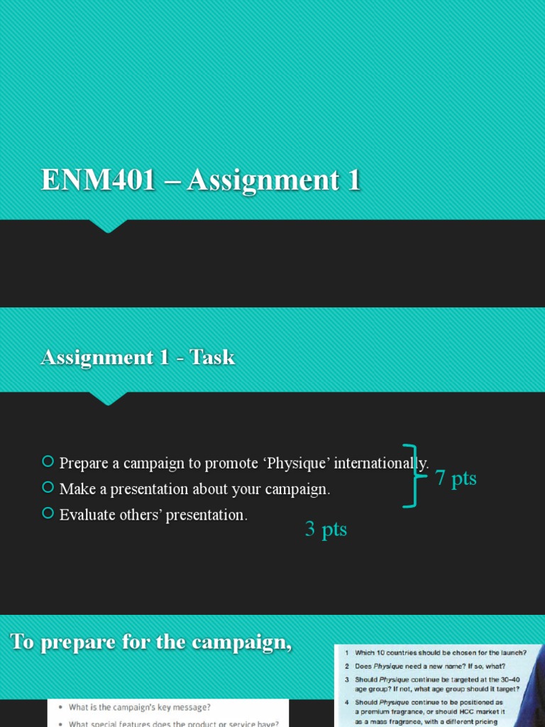 ENM401 - Assignment 1 | PDF | Business | Art