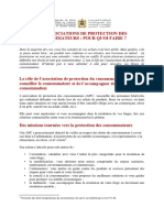 Associations de Protection Des Consomateurs