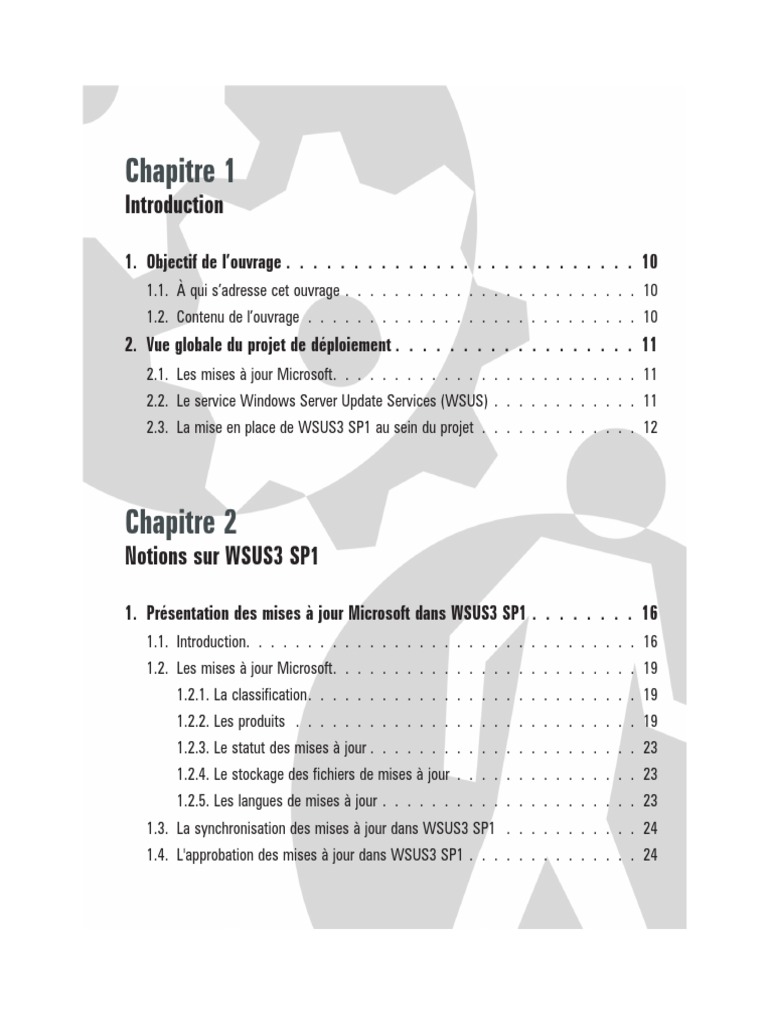 WSUS 3 Windows Serv - (Table Des Matieres) | PDF