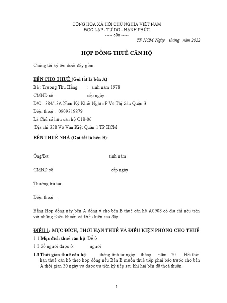 Hop dong thue can ho pdf