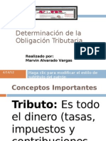 Presentación - Determinación de La Obligación Tributaria