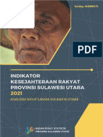 Indikator Kesejahteraan Rakyat Provinsi Sulawesi Utara 2021