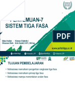 Pertemuan 7 - Sistem Tiga Fasa