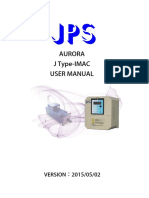AURORA-J-IMAC User Manual