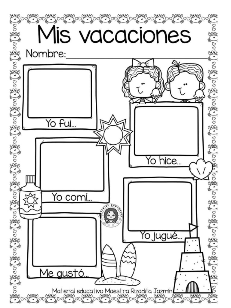 Vacaciones Pdf