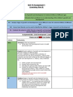 Unit 18 LAA Assignment 1 Checklist