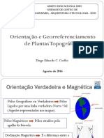 Unidade 03 Orientação e Georreferenciamento de Plantas Topográficas