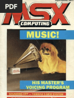 nine MSX Computing - Apr-May 1986 | PDF | Printer (Computing