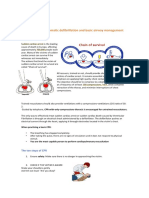 Practice 5 CPR Basic CPR, Semiautomatic Defibrillation and Basic Airway Management