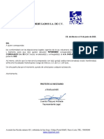 Carta DHL Copamex 2822