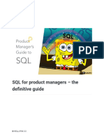 SQL For Product Managers - HelloPM - Co