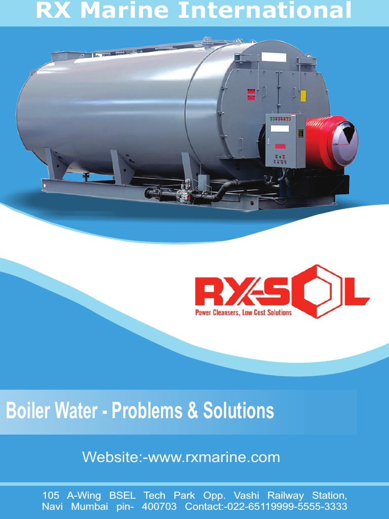 Boiler Water Problems & Solutions RX Sol International PDF