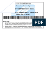 Transaction Number Slip Pefania Analiza Fuentevilla