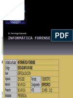 INFORMATICA FORENSE