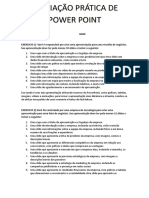 Att Avaliação Powerpoint Praico