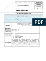 Planeación Semana 29 Al 4 DIC, Prep