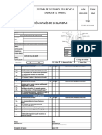 Inspección A Arnés de Seguridad