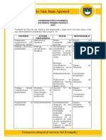 Criterios Académicos Primer Período 2023. Maestros (As) .