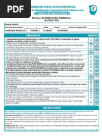 Escala CARS2 ST | PDF | Comunicación | Espectro autista