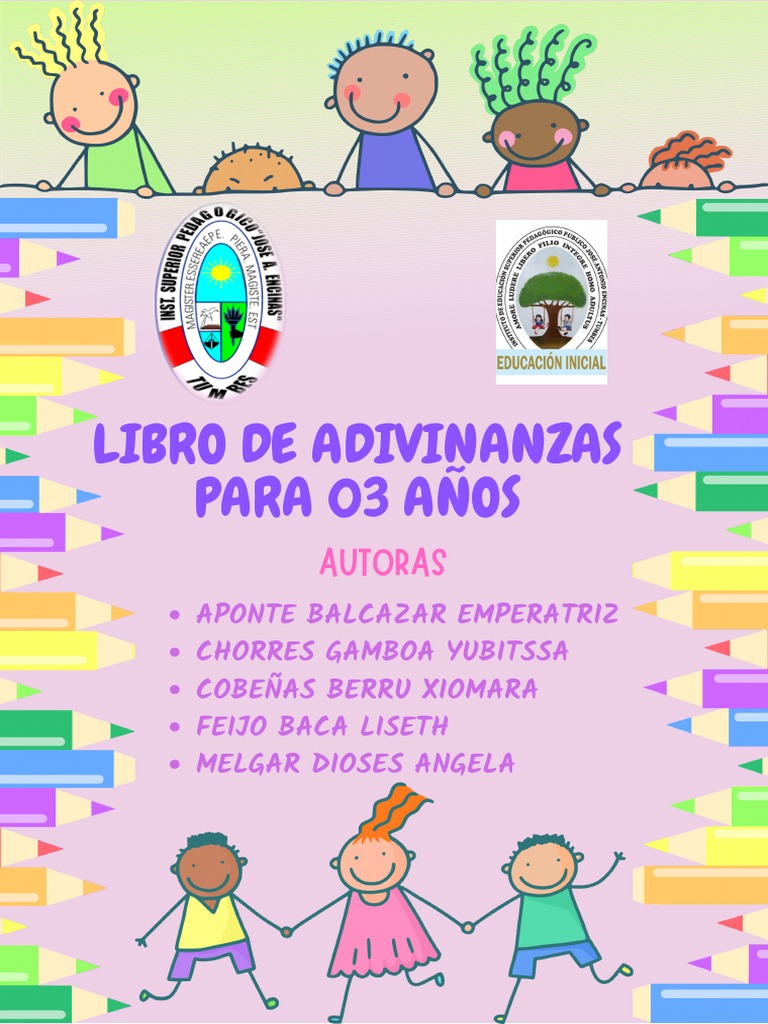 Adivinanzas para Niños de 3 Años | PDF | Poesía | Ficción general