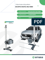 Regloscopio Digital MLD 9000: Ficha Técnica Del Producto