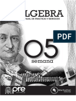 ÁLGEBRA Semana5