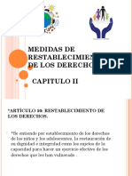 Medidas de Restablecimiento de Los Derechos