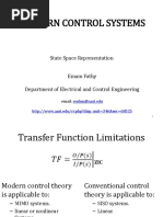 351 - 27435 - EE419 - 2020 - 1 - 2 - 1 - 0 4 EE419 Lec6,7,8 State Space Representation