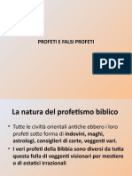 Profeti E Falsi Profeti