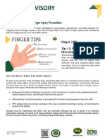 SAB - Hand and Finger Injury Prevention Campaign - TIP 3