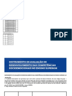 Instrumento Avaliativo Desenvolvimento de Competências Socioemocionais V1