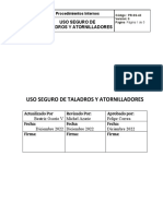 PR-SS - 43 Instructivo Uso Taladros y Atornillador Electrico