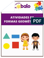 Atividades de Formas Geométricas