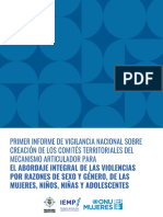 Primer Informe Vigilancianacionalcomites Territoriaales Mecanismos Articuladores 2022