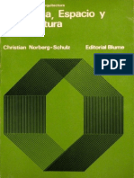 Leido Norberg-Schulz (1975) Existencia, Espacio, Arquitectura (El Concepto de Espacio)
