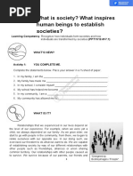 Philosophy - The Human Person in Society - Module 9 Student