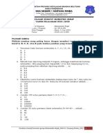 Soal Matematika Wajib Kelas XI IPA-IPS