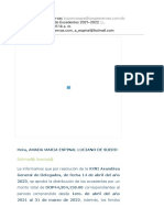 Distribución de Excedentes 2021-2022