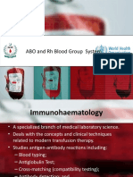 ABO and RH Blood Group System