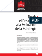 Desde El Desarrollo A La Evaluación de La Estrategia