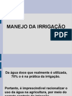 MANEJO DE IRRIGAÇÃO - Itapemirim