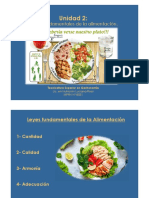 Clase 6 GASTRONOMIA - Leyes Fundamentales D Ela Alimentacion