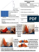 Llevar A Cabo Higiene de Columna Acudir Al Departamento de Nutricion de Su Clinica Familiar para Un Adecuado Control de Peso