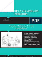 Manejo de La Via Aerea en Pediatría