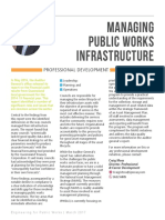 Managing Public Works Infrastructure
